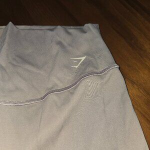 Gymshark Women's Beige Leggings Size Small Recycled Nylon Elastane Solid